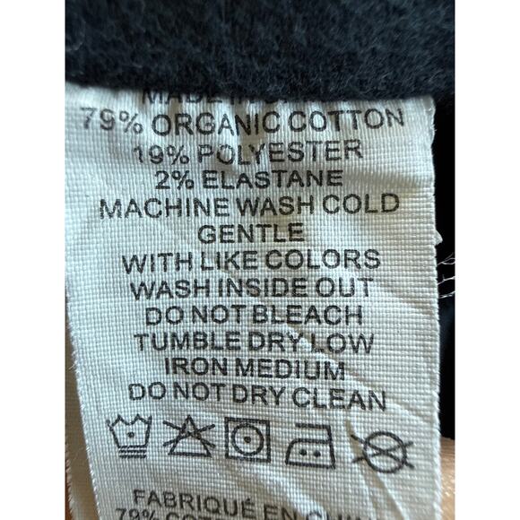 Prana Women’s Flannel Lined Boyfriend Pants Size 4/27 Charcoal Gray W4BOYJ315 - Picture 13 of 14